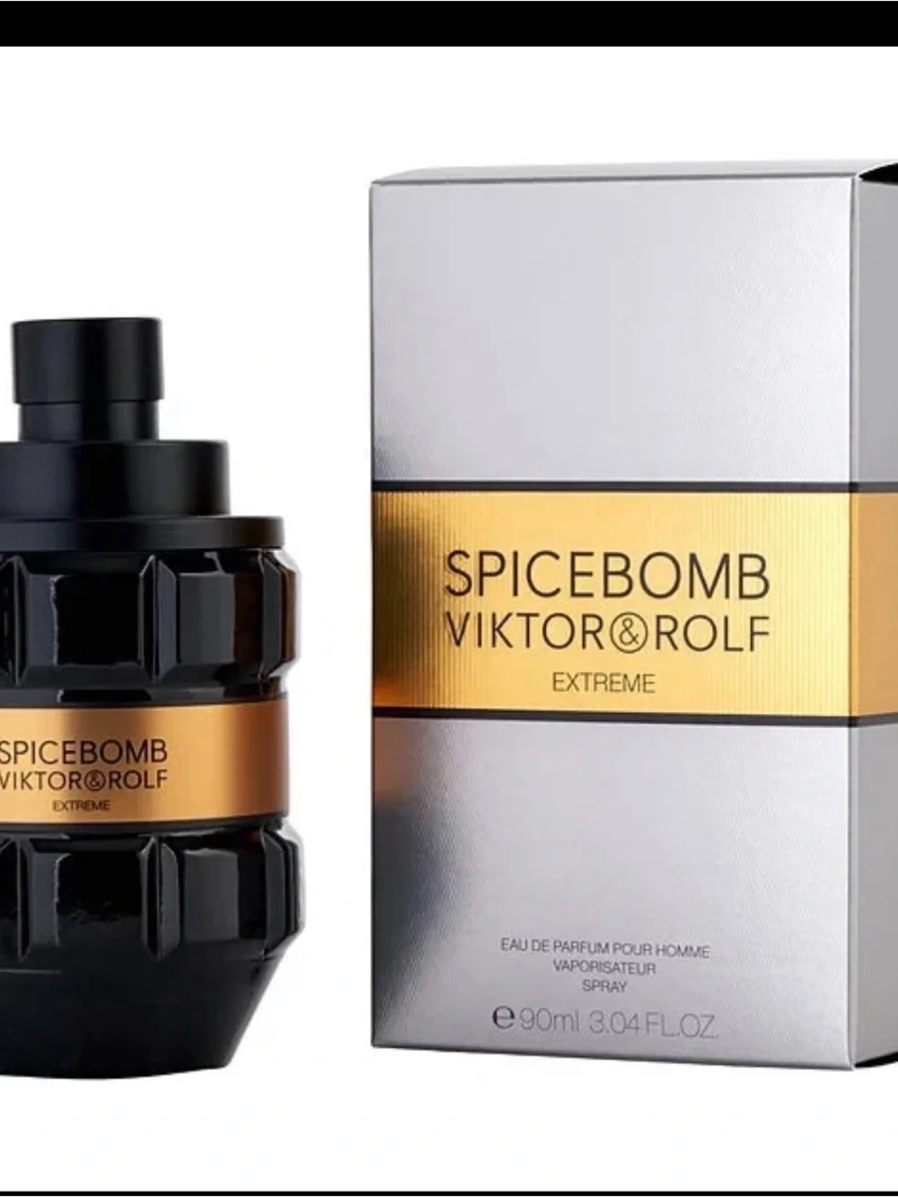 Viktor & Rolf Spicebomb Extreme Gift set- Black with Gold Accent holiday set